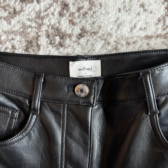 Aritzia Wilfred black Melina pant - Picture 5 of 7